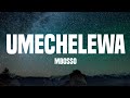 Mbosso - Umechelewa (lyrics video)