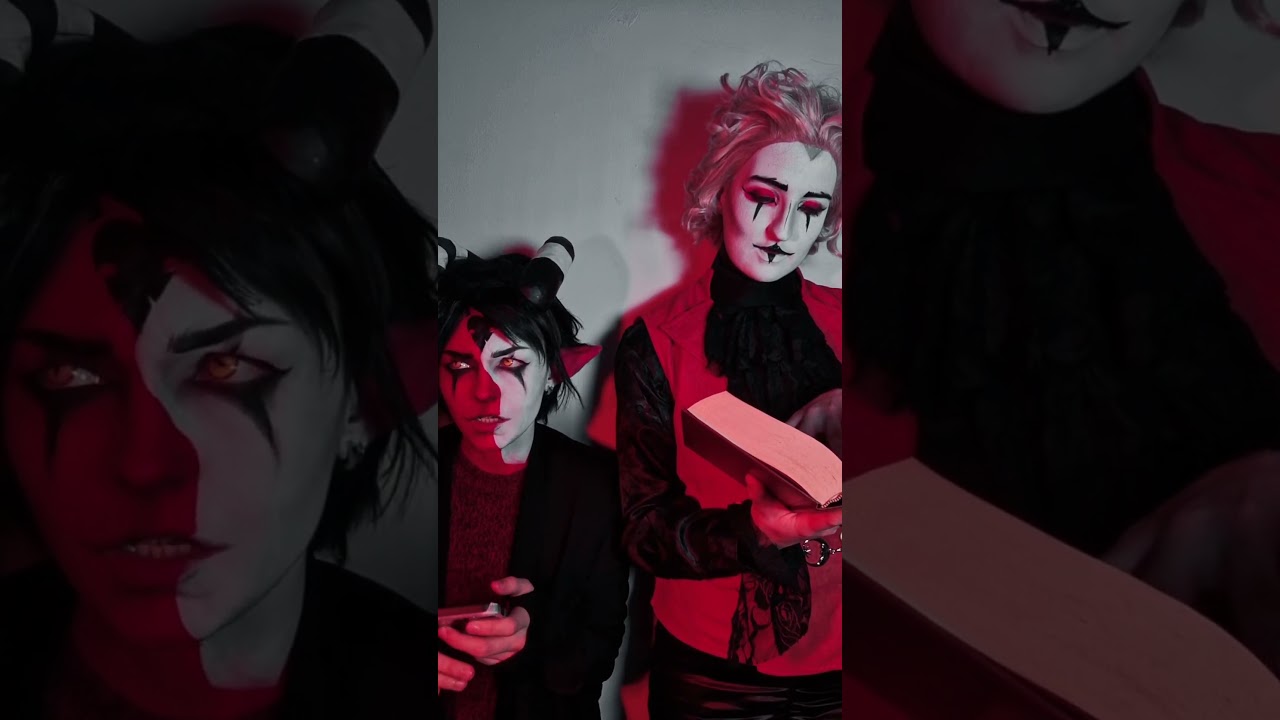 Blitzo supports the bottom - Helluva Boss In Real Life - Stolitz cosplays