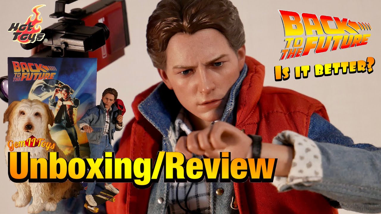 Hot Toys IS IT BETTER? Marty Mcfly 2.0 and Einstein Back To The