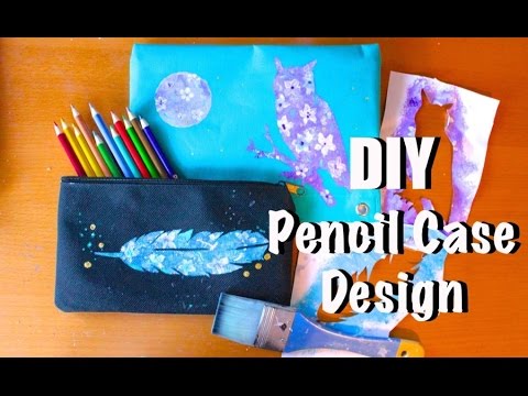 Diy Pencil Case Designs Back To School Budget Art Youtube