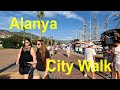 4k turkey  alanya walk to marina walking tour