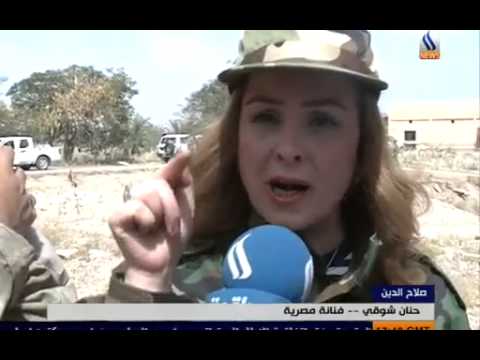 زيارة وفد من الفنانين العرب لمقابر شهداء سبايكر في تكريت الفنان احمد ماهر و الفنانة حنان شوقي