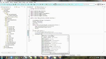Android development Tutorial Bluetooth - 2