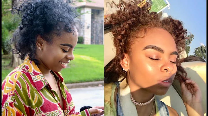 FROM BLACK TO LIGHT BROWN IN ONE STEP WITHOUT BLEACH