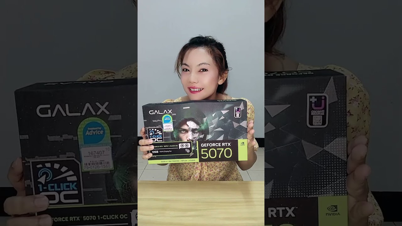 Galax RTX 5070 #GraphicsCard - YouTube