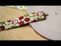 How to attach the slider clasp to bead crochet bracelet