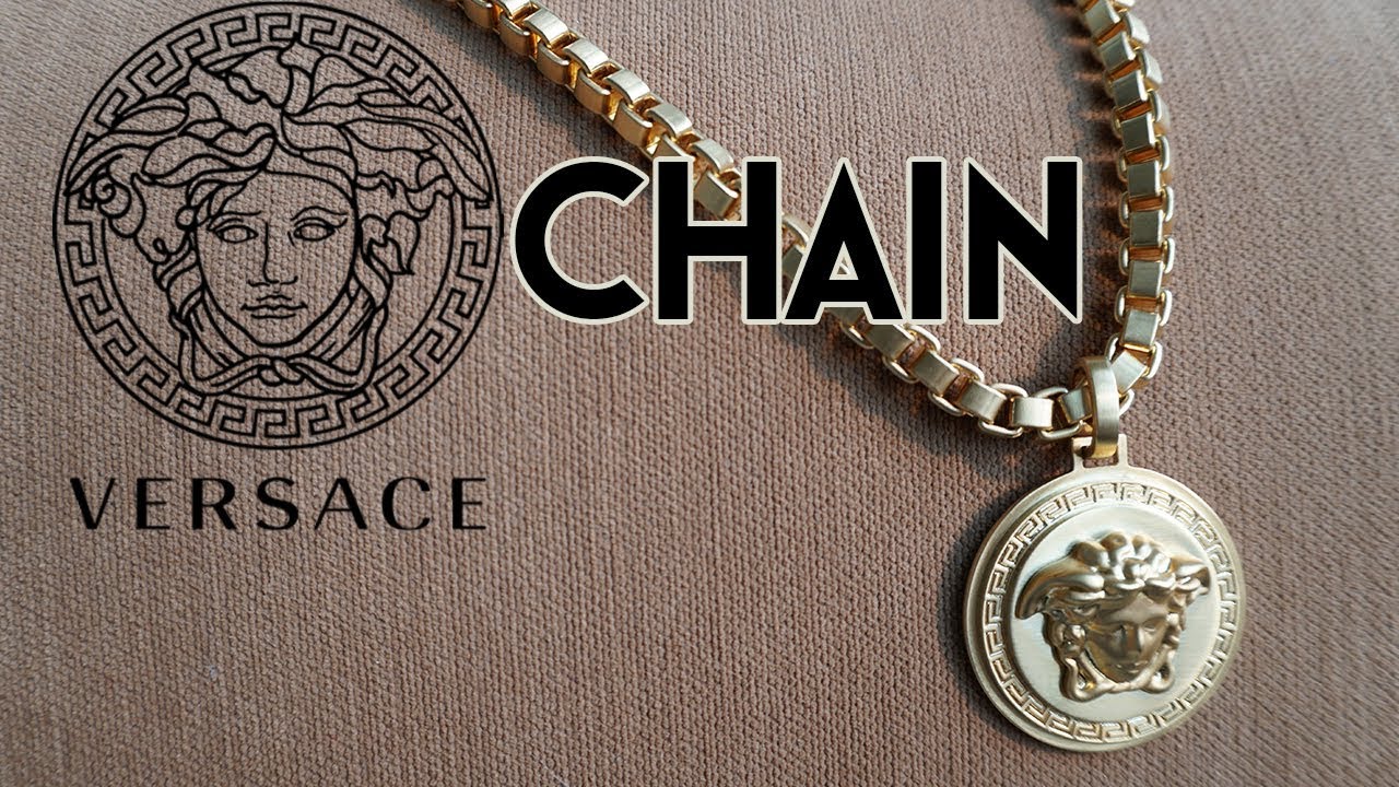 fake versace necklace