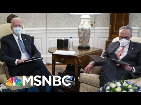 Democrats Awaiting Key Ruling On Covid Relief Bill As Biden Urges Quick Passage | MTP Daily | MSNBC