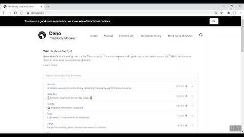 Deno Tutorial #8 - Third Party Modules
