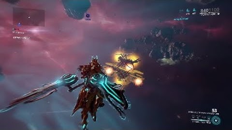 Warframe:How to kill Exo Skold Crewships (crewship with outside shield)