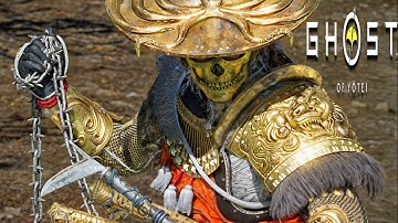 Ghost of Yotei - The Best Undying Samurai Armor Build - Lethal Difficulty Combat Gameplay