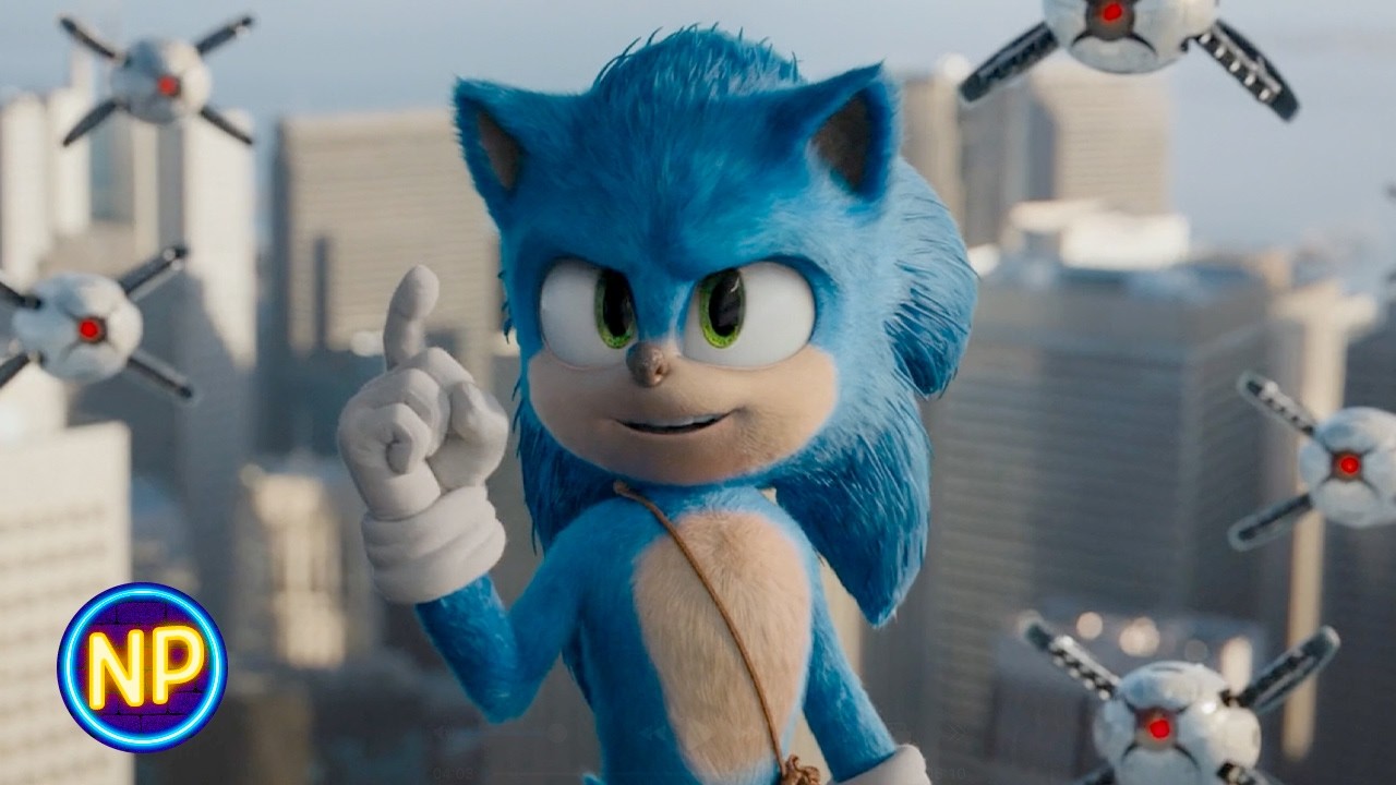 ⁣Robotnik Confronts Sonic on the Roof of the Transamerica Pyramid | Sonic The Hedgehog