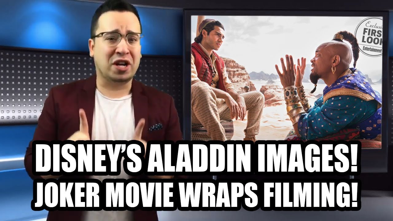 Aladdin Images Joker Movie Wraps Filming Flickering Myth Fridays