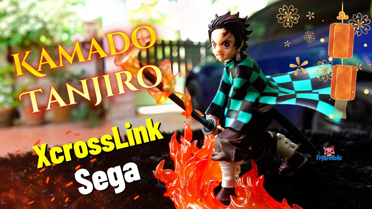 [Figureholic] 4k🔥 Kamado Tanjiro Sega XcrossLink Demon Slayer Kimetsu no Yaiba figure Review [EN]
