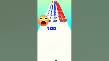 Number merge run 3300 #shorts #gaming #gameplay