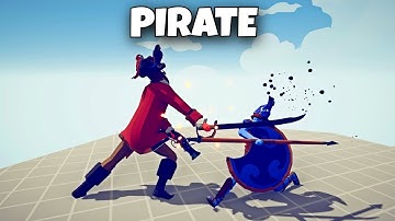 PIRATE - CAPTAIN vs EVERY UNIT - Totally Accurate Battle Simulator TABS
