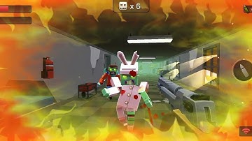 Pixel Combat Zombies Strike - Unstable Portal Android Gameplay