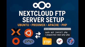 How to Set Up Nextcloud FTP Server on Ubuntu using Proxmox - 2025 | Full Tutorial