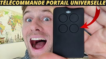 Télécommande de PORTAIL universelle : Comment programmer télécommande de portail automatique (2022)