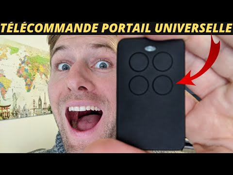 Télécommande de PORTAIL universelle : Comment programmer télécommande de portail automatique (2022)