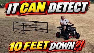 Sensational 😲 I Tested the UK’s Biggest Metal Detector on a Quad Bike