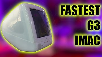 The Fastest G3 iMac Apple Ever Made