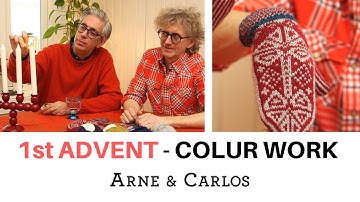 1st of Advent 2019 Special: Colour work mittens - Podcast - ARNE & CARLOS.