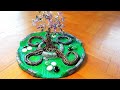 Crystal Cleansing Station Diy: Little Crystal Tree Park Diorama