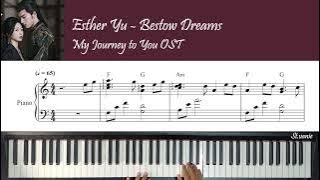 Download lagu Esther Yu 虞书欣 - Bestow Dreams 赐梦 | My Journey to You 云之羽 影视剧OST Piano Cover Sheet Lyric