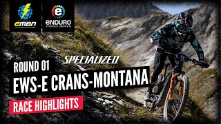 EWS-E Crans-Montana Full Highlights | E-Bike Enduro World Series 2021 Round 1