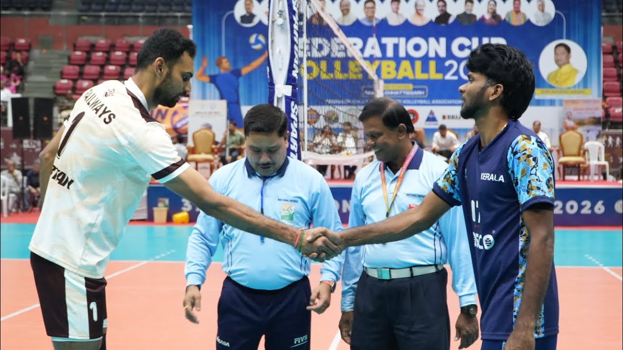Semifinal’s 🔥Kerala Vs Railways | Set - 4 | Federation Cup Volleyball Championship 2026