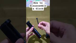 How to disassemble a Glock #shorts #howto #airsoft #glock