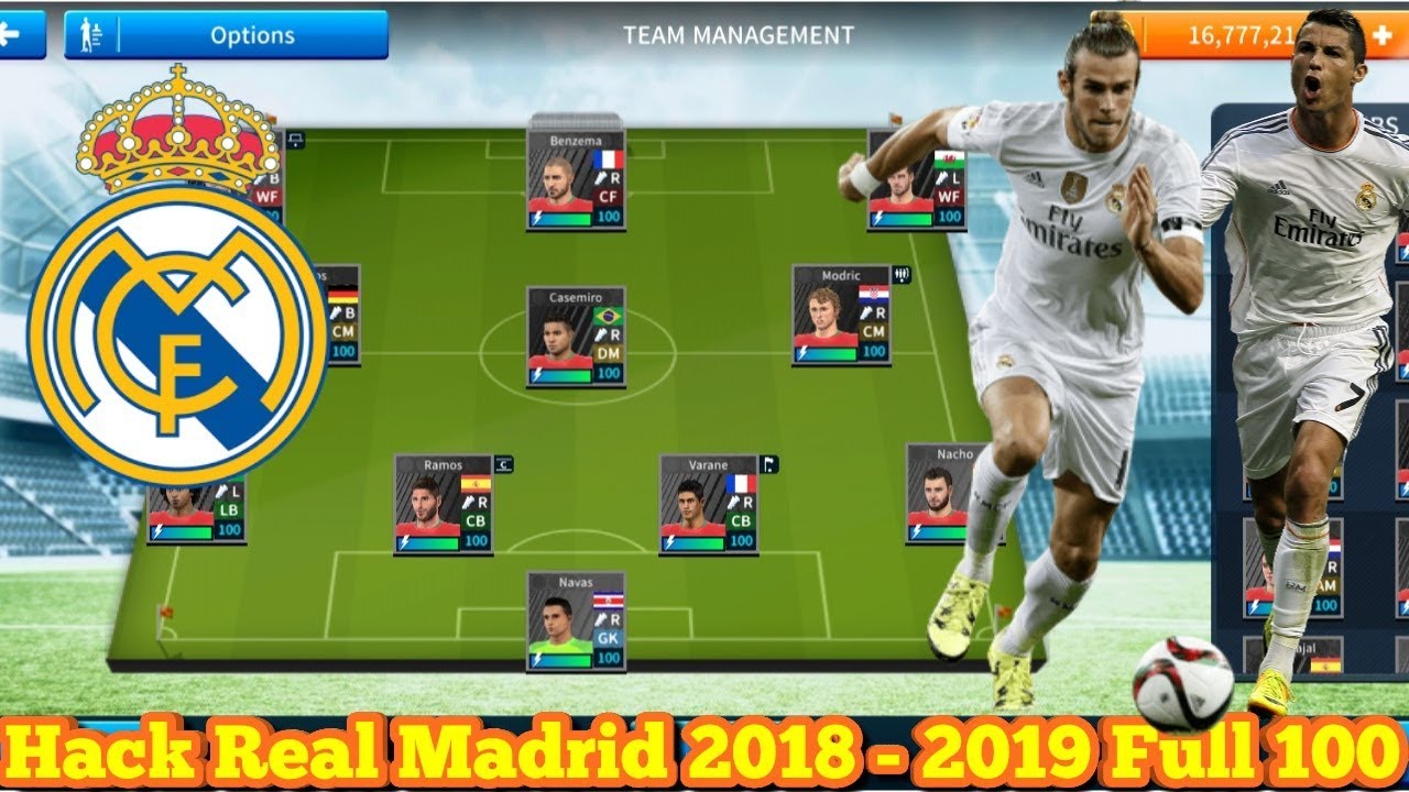 dream league soccer 2019 đội hình real madrid full dream league soccer 2019 đội hình real madrid full