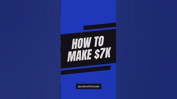 Easy way to make money 💵 #money #tips #programming #ai #computerscience