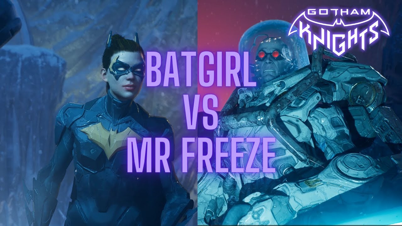 Batgirl vs Mr. Freeze - Gotham Knights Boss Fight
