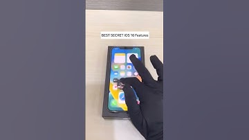 Best Secret IOS 16 Features #shorts #viral #trending
