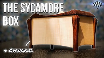 Figured Sycamore & Ovangkol: Building a Keepsake Box with Beautiful Curves - Woodworking