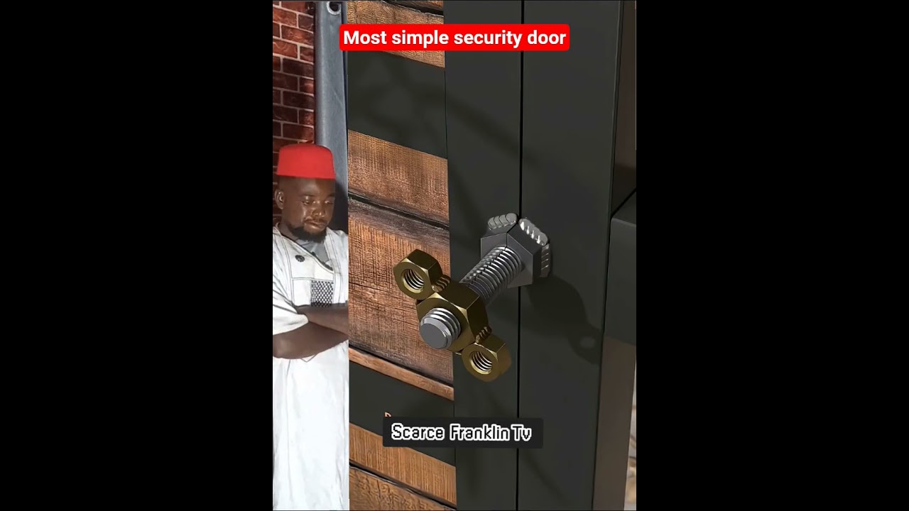 Простейшая защитная дверь
