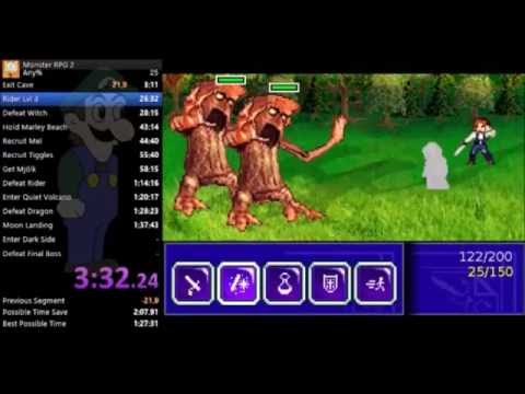 Monster RPG 2 WR Speedrun 1:27:58