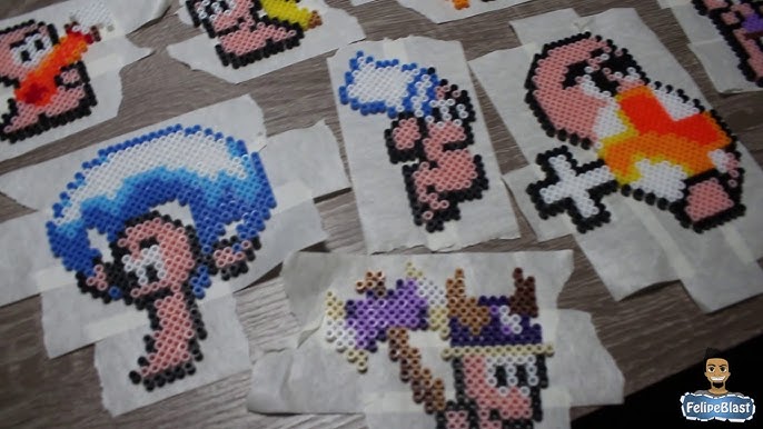 Pixelexip 28 :: Hama Beads Rígidos vs. Flexibles MINI 2.6mm - Artkal 