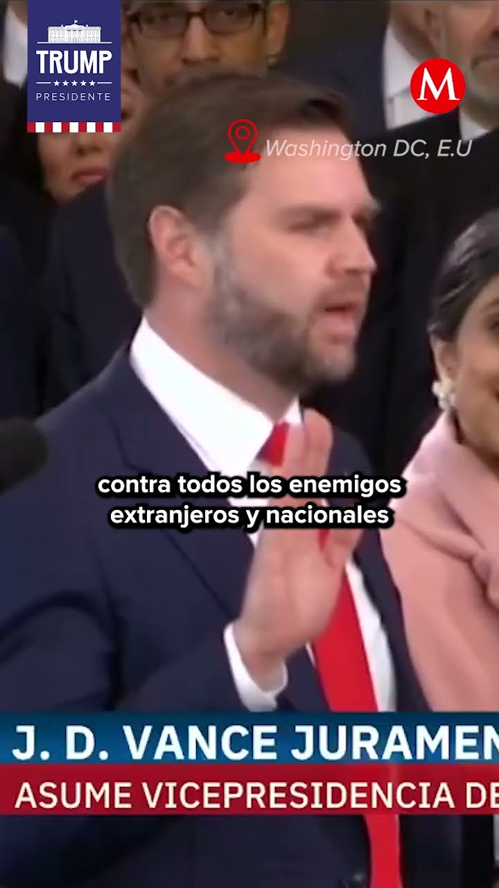 Estados Unidos tiene NUEVO presidente y vicepresidente