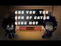 Dabi(mha) and Rin(blue exorcist) react to each other•”Are you the son of Satan like me?!”