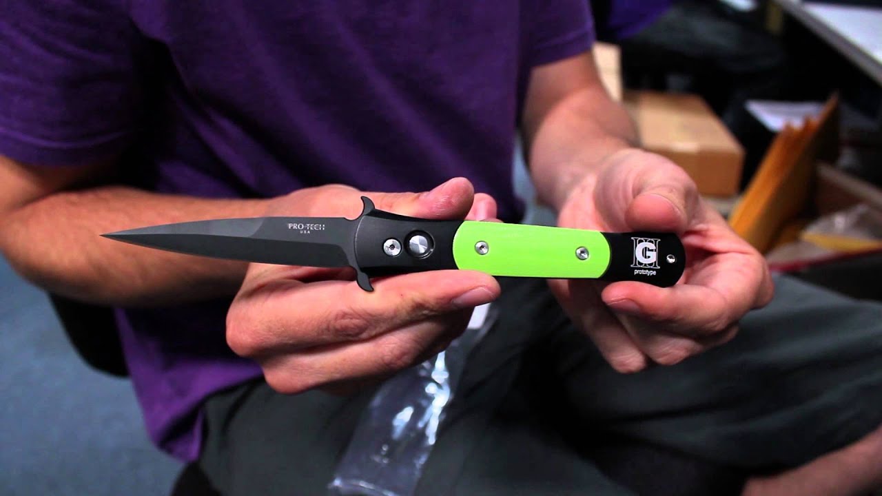 Protech Knives from USN Knife Show Part III YouTube