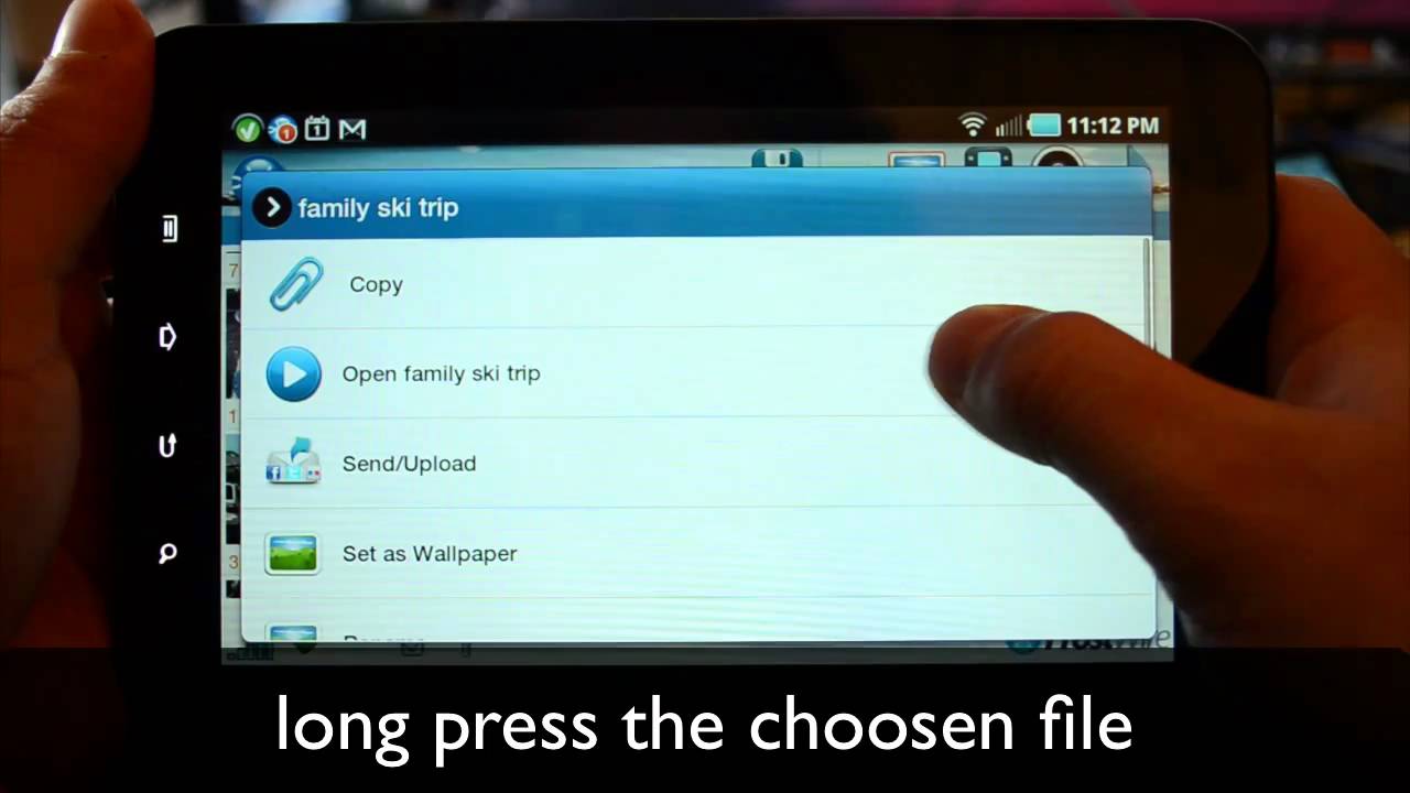 FrostWire for Android - How to Send Files via Third Party Services