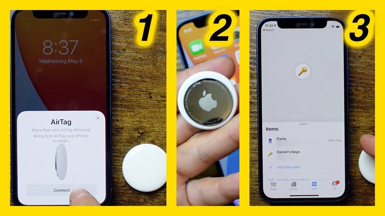 Set up your AirTag using your iPhone, iPad, or iPod touch - Apple Support