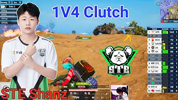 STE ShanZ (33z) Clutch Moment | PMWI 2023 | PMWI Live | Pubg Mobile |