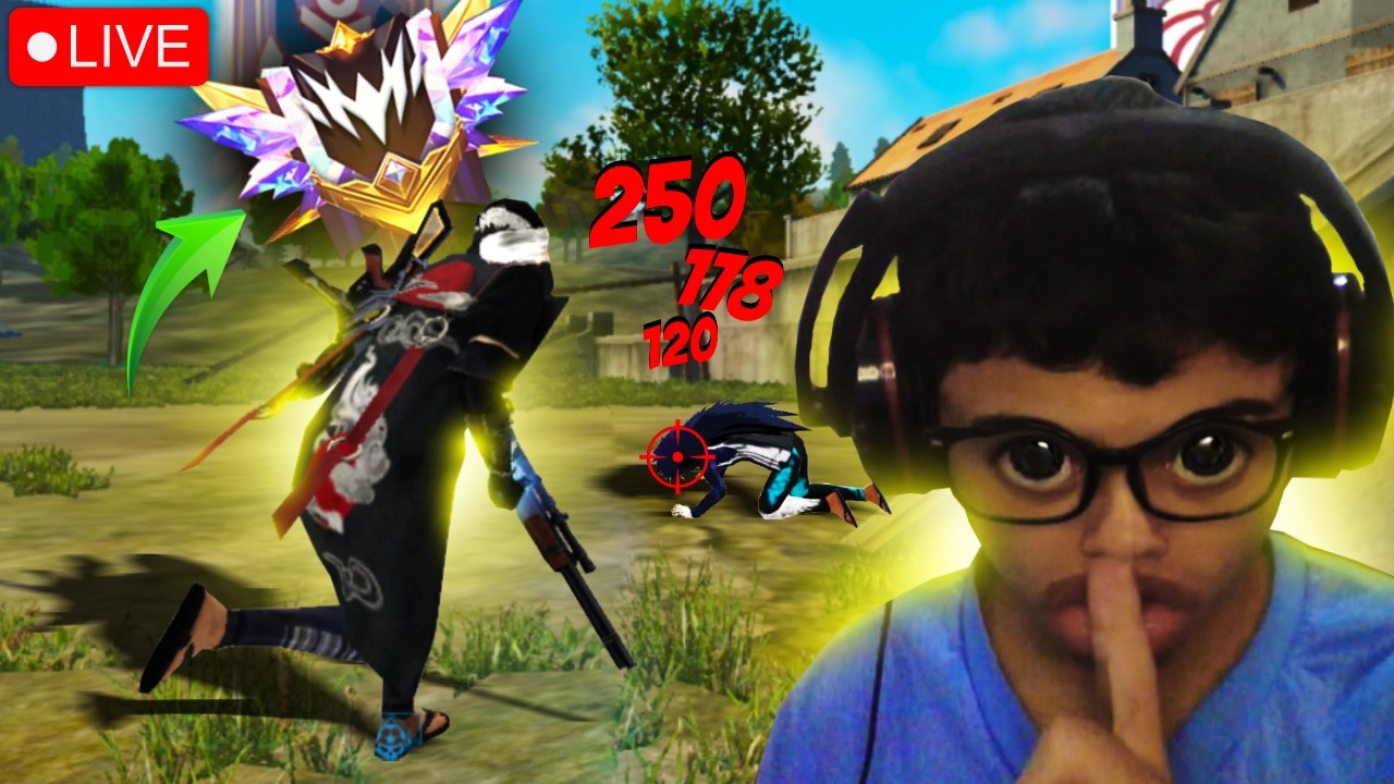 DO BRONZE AO TOP 1 JOGANDO COM INSCRITOS - FREEFIRE AO VIVO!!!😈😈😈- ...  #freefire #ff