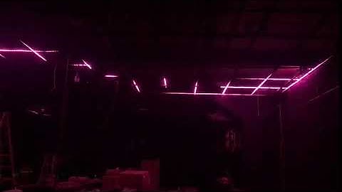 DIY Install Running RGB LED Strip Lights On The Ceiling - sales@smartbrightleds.com
