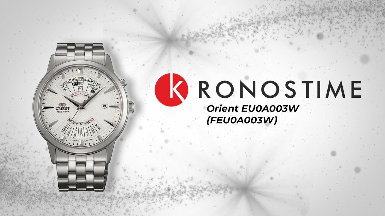 Обзор часов Orient EU0A003W (FEU0A003W) - KronosTime.RU