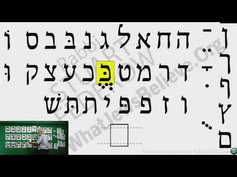 Rabbi Stuart Federow's 'Hebrew Jump-Start' sample video